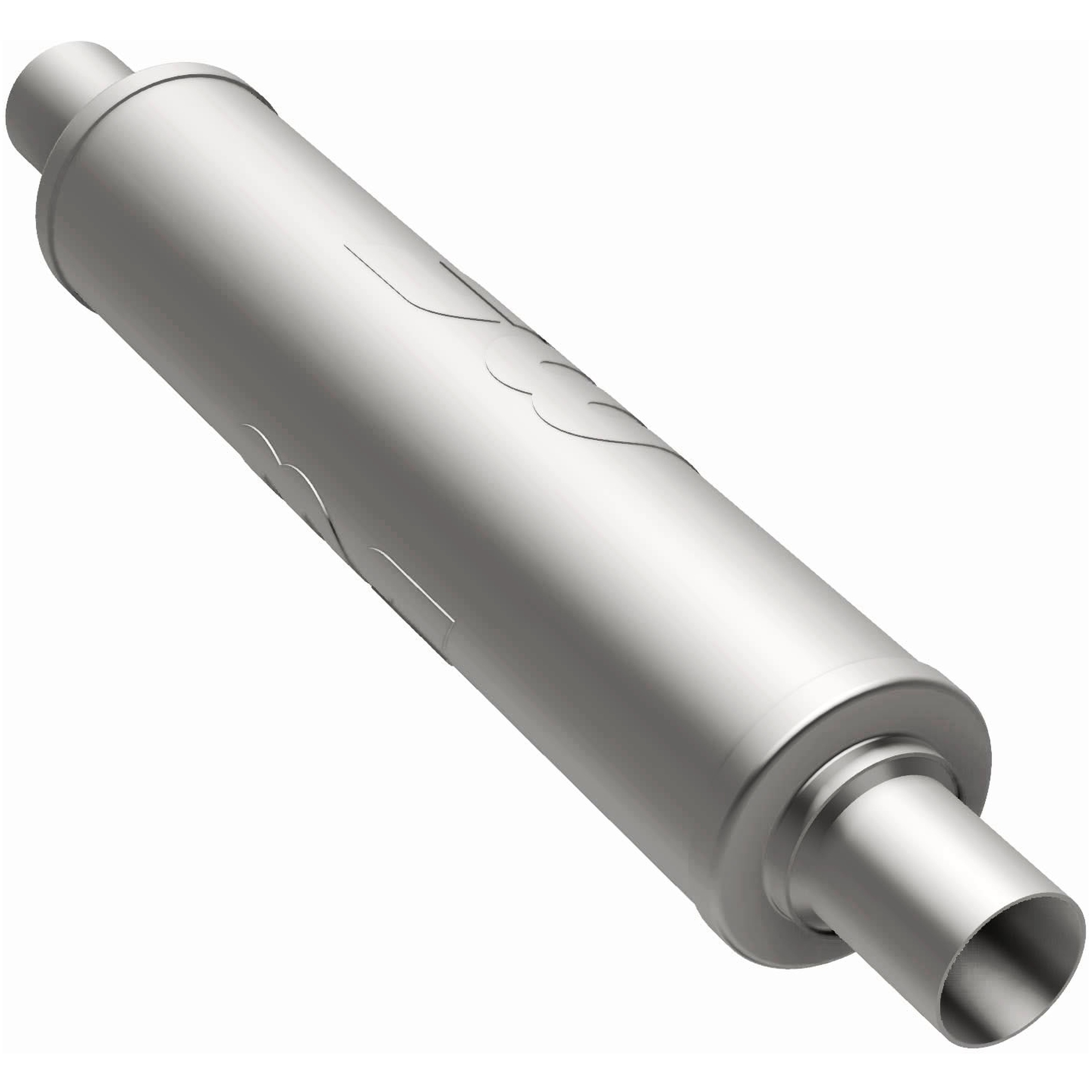 MagnaFlow 4in. Round Straight-Through Performance Exhaust Muffler 10424